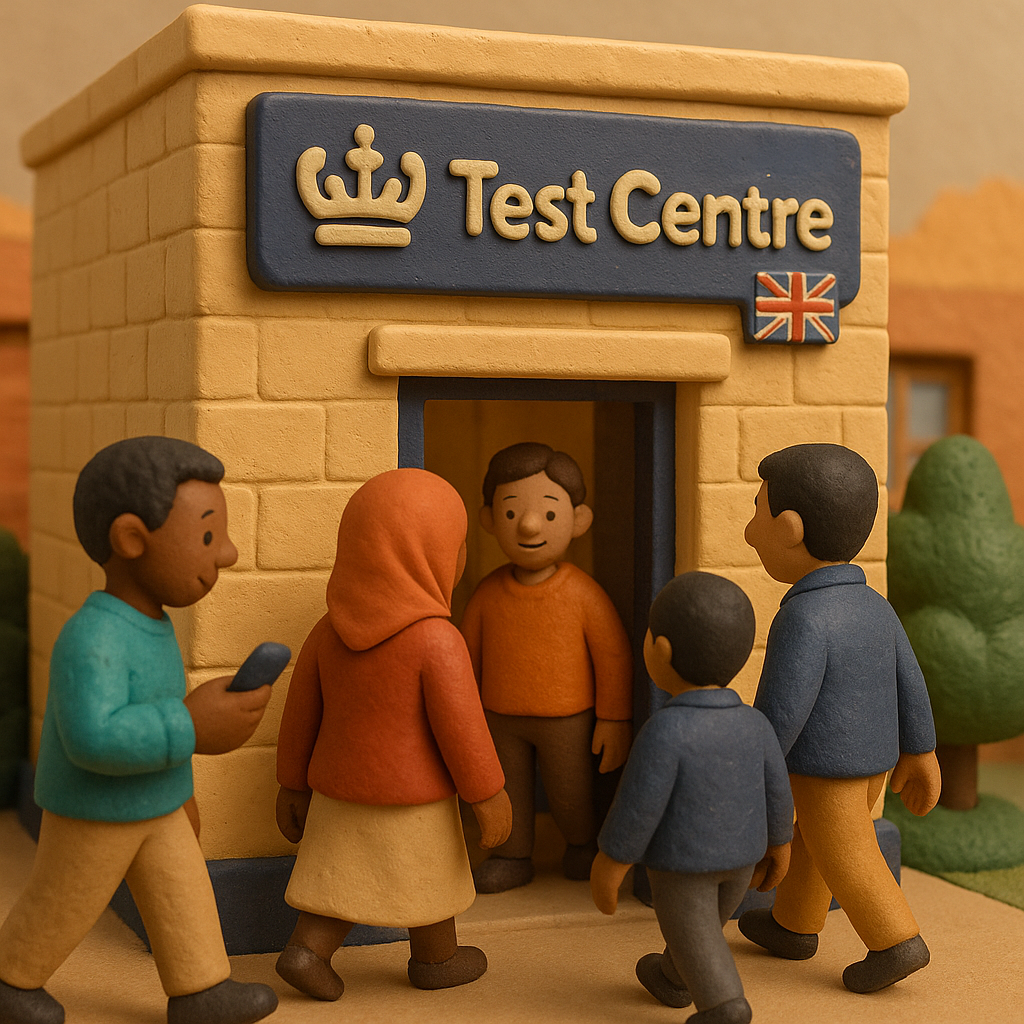 Life in the UK Test Centres